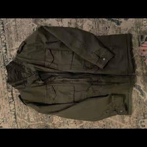 Levi’s women utility jacket green